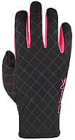 Перчатки KinetiXx Lotta лыжные женские чёрные с розовым размер 6,5