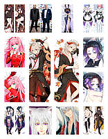 Дакімакура 150х50 см  Наволочка з принтом з нашого сайту для подушки обнімашки аніме двостороння