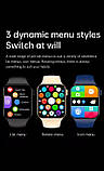 Смартгодинник iWatch 7 Рожевий Smart Watch 7 series Розумний годинник Фітнес браслет, фото 11