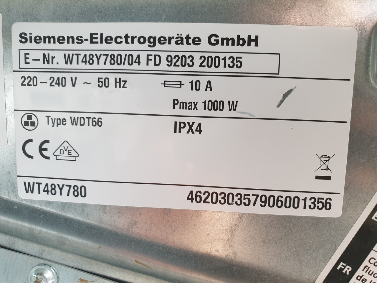 Сушка для белья Siemens IQ 890 / Made in Germany / WT48Y780 - фото 8 - id-p1546574869