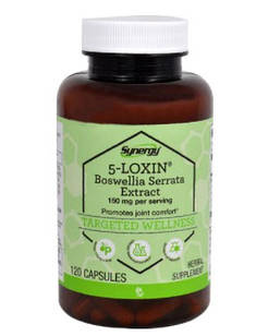 Vitacost Synergy 5-Loxin-AKBA Boswellia Extract, екстракт індійського ладану, 120 капсул на 60 днів. До 08/2027