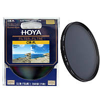 Поляризационный фильтр (светофильтр) Hoya 77mm Slim CPL/CIR-PL круговой поляризатор