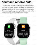 Смарт-годинник T500 + Max Smart Watch 7 series Розумний годинник Фітнес браслет, фото 9