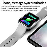 Смарт-годинник Y68 Чорний Smart Watch Розумний годинник Фітнес браслет Фітнес-трекер Смарт-відч D20, фото 6