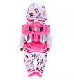 Одяг для ляльки Бебі Борн / Baby Born 40-43 см Набір одягу Рожевий єдиноріг 8502, фото 5