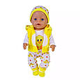 Набір одягу для ляльки Бебі Борн / Baby Born 40 - 43 см жовтий 8503, фото 3