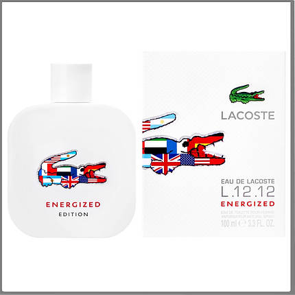 Lacoste Eau De L.12.12 Energized туалетна вода 100 ml. (Лакост Еу Де Л.12.12 Енерджі), фото 2