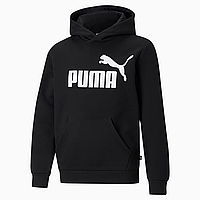 Оригинальная тёплая олимпийка Puma Essentials Big Logo Youth Hoodie, 140