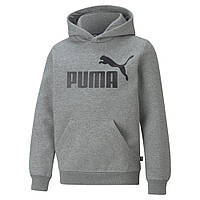 Оригинальная тёплая олимпийка Puma Essentials Big Logo Youth Hoodie, 140