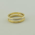 Каблучка 'XUPING' Фіаніт (позолота 18к (лимонна)), фото 2