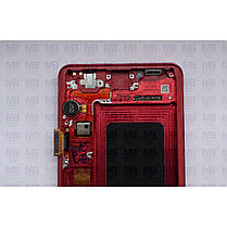 Дисплей з сенсором Samsung G975 Galaxy S10 Plus Red,GH82-18849H, оригінал!, фото 5