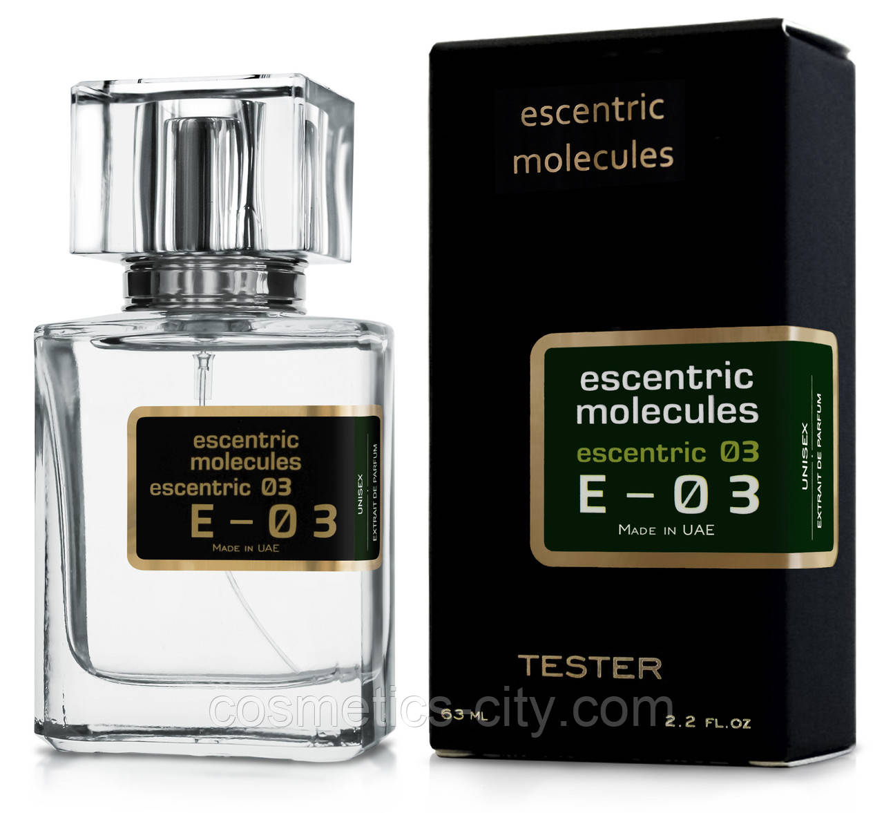 Тестер унісекс Escentric Molecules Escentric 03, 63 мл
