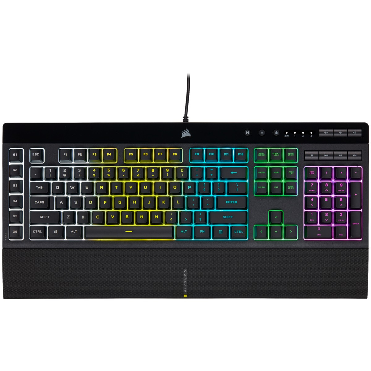 Клавіатура Corsair K55 RGB Pro Black (CH-9226765-RU) USB
