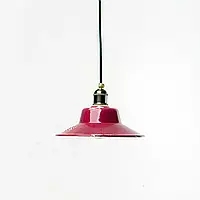 Подвесной светильник керамический вишневый PikArt 4256
