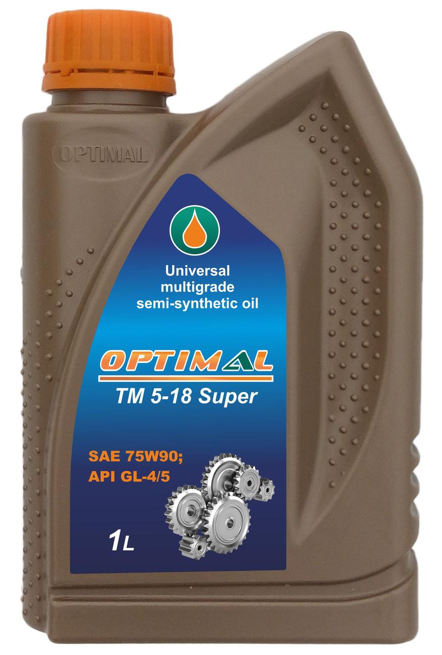 Масло трансмиссионное Optimal ТМ 5-18 Super 75W90, 1л - фото 1 - id-p48366914