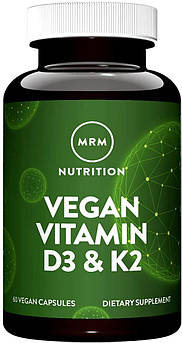 MRM Vegan Vitamin D3 K2 60 капсул (4384304040)