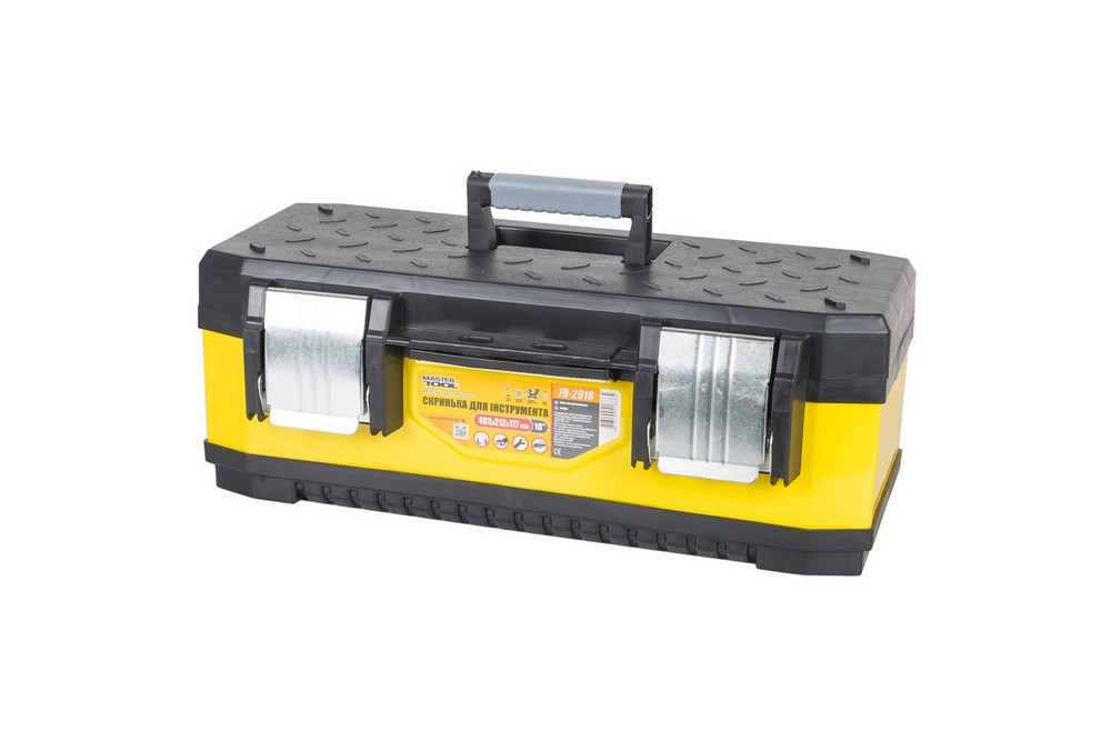 Ящик для інструментів MASTERTOOL металевий 18" 462х212х177 мм 79-2918, фото 1