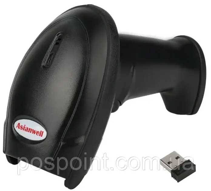 6 міс гарантія Сканер штрих-кодів бездротовий Asianwell фото іміджевий CCD, фото 1