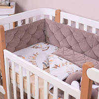 Постельный комплект Baby Veres Velour Mokko leaves 6 единиц