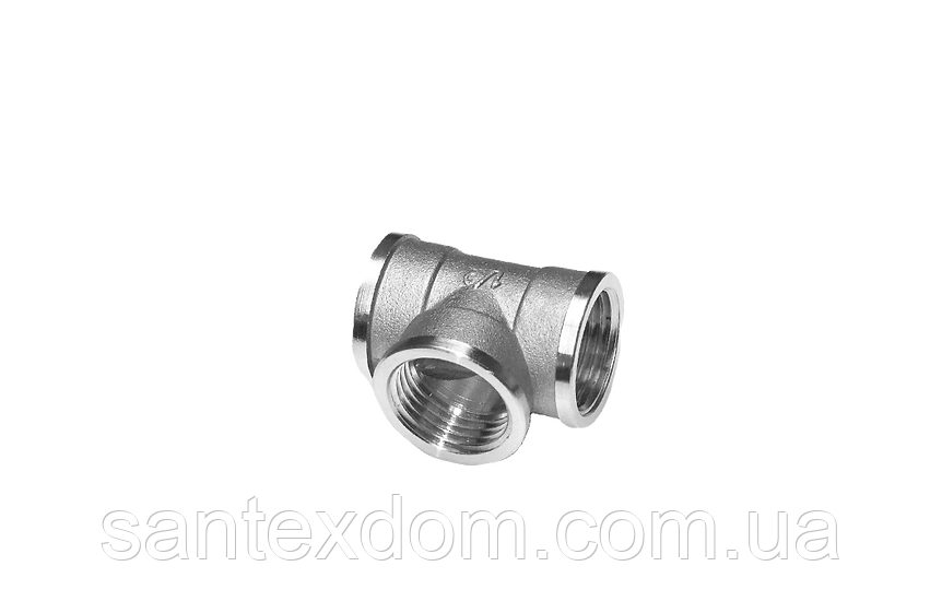 Трійник  1/2" В-1/2" В-1/2" В (Ni), фото 1