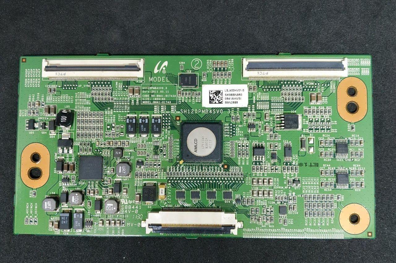 Плата T-Con BN41-01743A, LSJ400HV01-S, SH120PMB4SV0.3 для Samsung UE40D6500, фото 1