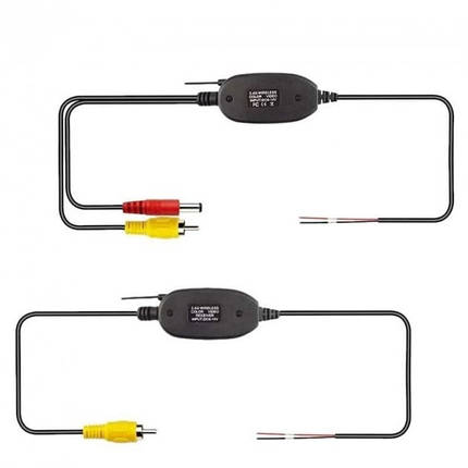 Комплект з приймача і передавача камери заднього виду 2.4 G бездротовий 8026, фото 3