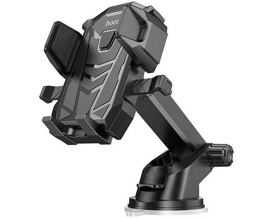 Тримач автомобільний HOCO Armor suction cup car holder DCA17, чорний, фото 1