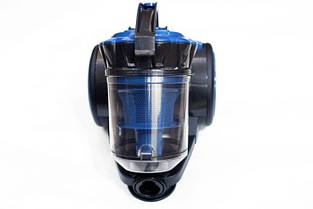 Пилосос контейнерний Domotec MS 4407 TURBO BRUSH 4600W 7972, синій, фото 4