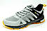 Мужские кроссовки для бега в стиле Adidas Marathon, Серые, фото 2