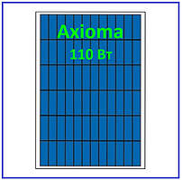 Сонячна панель 110Вт АХ-110Р-72 5ВВ Axioma