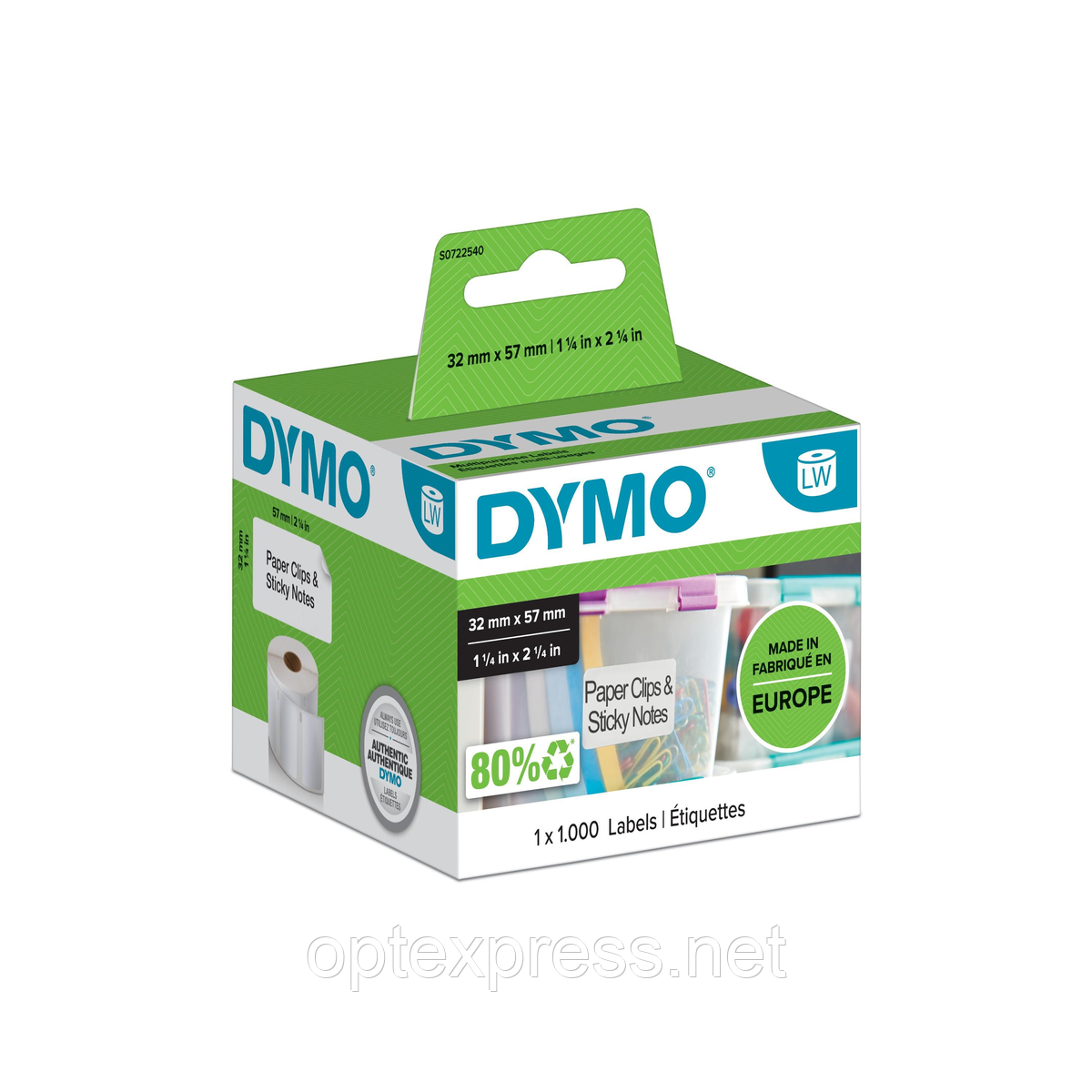 Етикетки DYMO S0722540 для принтера  DYMO LabelWriter