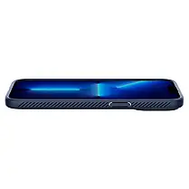 Чохол Spigen для iPhone 13 Pro - Liquid Air Navy Blue, фото 6