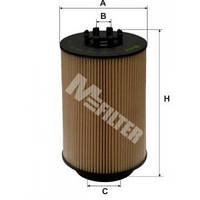 Фильтр топливный MAN TGL,TGA,TGX, TGM,HOCL, LION S INTERCITY 51125030061 (пр-во M-Filter) DE3106