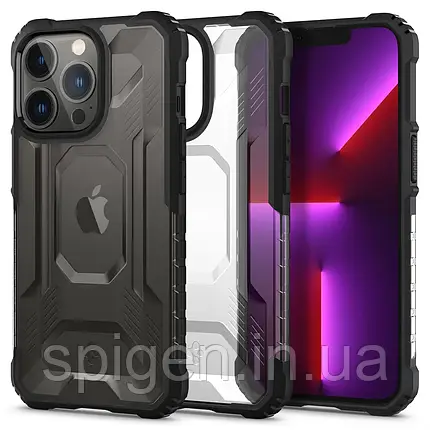 Чохол Spigen для iPhone 13 Pro - Nitro Force, Matte Black, фото 1