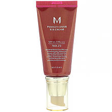 Ідеальний ВВ-крем Missha No23 "Perfect Cover B.B Cream" натуральний бежевий, SPF42 (50 мл)