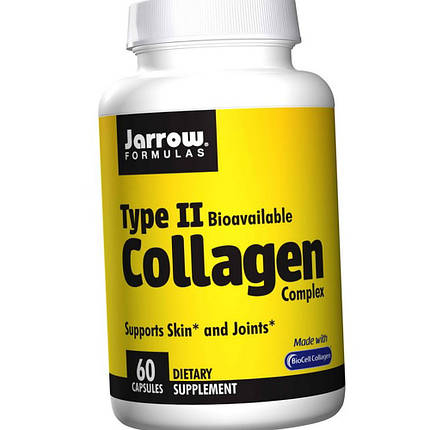 Колаген Jarrow Formulas Collagen Complex Type 2 Bioavailable 60 капс, фото 2