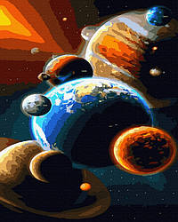 Картина по номерам Парад планет (BK-GX41850) 40 х 50 см (Без коробки)