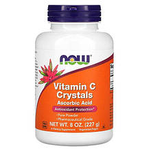 Now Foods, Вітамін C у кристалах (227 г)