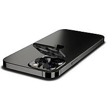 Захисне скло Spigen для камери iPhone 13 Pro Max/ 13 Pro - Optik camera lens (2шт), Black, фото 4