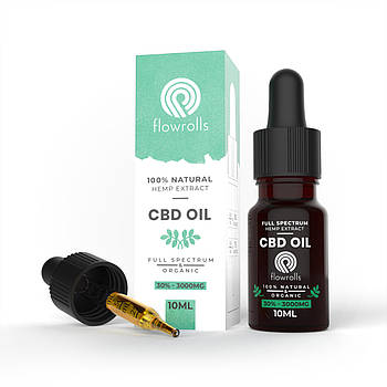 Олія КБД CBD oil 30% Flowrolls Medic Польща