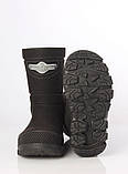 Зимові непромокаючі чоботи на хутрі для дитини Husky Alisa Line чорний розміри 25-36, фото 6