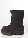 Зимові непромокаючі чоботи на хутрі для дитини Husky Alisa Line чорний розміри 25-36, фото 2
