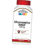 Для суглобів 21st Century Glucosamine Relief 1000 mg 120 таб, фото 4