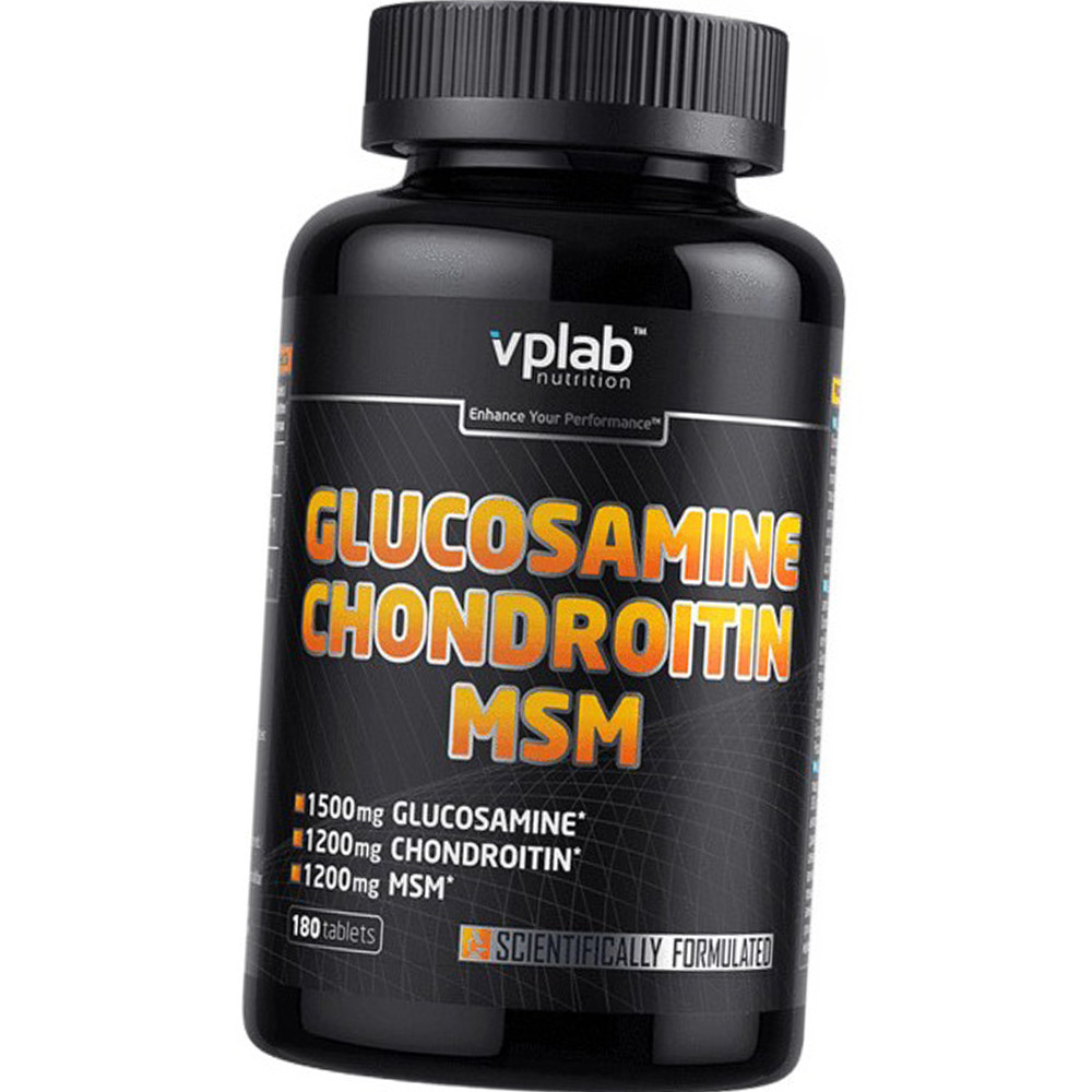 Для суглобів VP Lab Glucosamine & Chondroitin MSM 180 таб