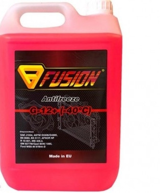 Антифриз концентрат Fusion Antifreeze красный G-12 -80 CONCENTRATE 10L