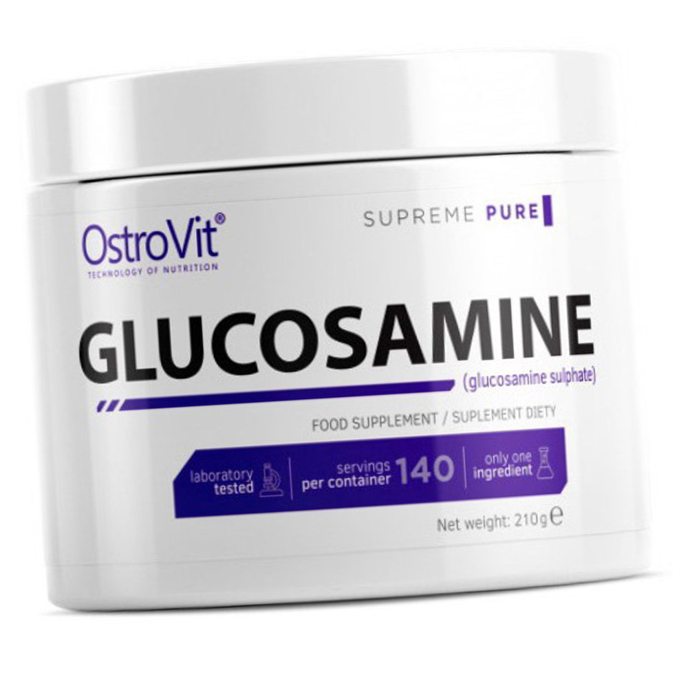 Глюкозамін OstroVit 100% Glucosamine 210 грам, фото 1