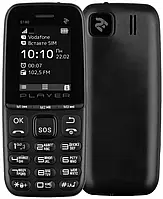 Телефон 2E S180 (2021) DS Black Гарантія 12 місяців