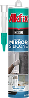Силікон для дзеркал нейтральний AKFIX 900N прозорий 280 мл (340 гр)