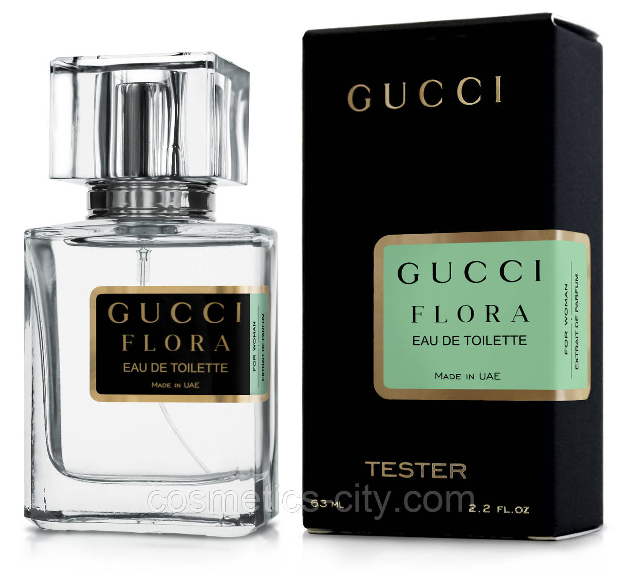 Тестер жіночий Gucci Flora by Gucci Eau de Toilette, 63 мл