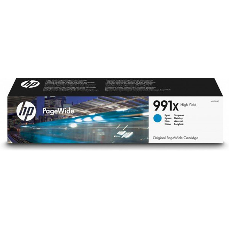 Картридж HP 991X Cyan (M0J90AE) PageWide 774, 779, PageWide Pro 750dw, 755dn, 772dw, 777z
